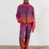 Andrew Brischler Neon Print Track Pant (Pink & Orange) | House of Holland