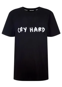 House of Holland @amberibarreche 'Cry Hard Laugh Harder' Tee