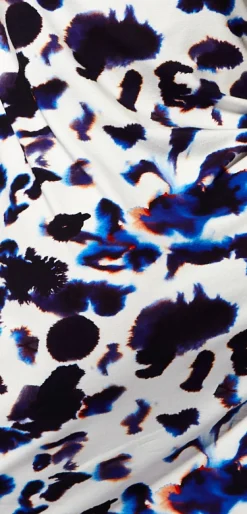 House of Holland Animal Print Ruched Cami Dress
