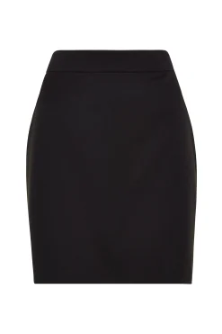 House of Holland Black Suit Mini Skirt