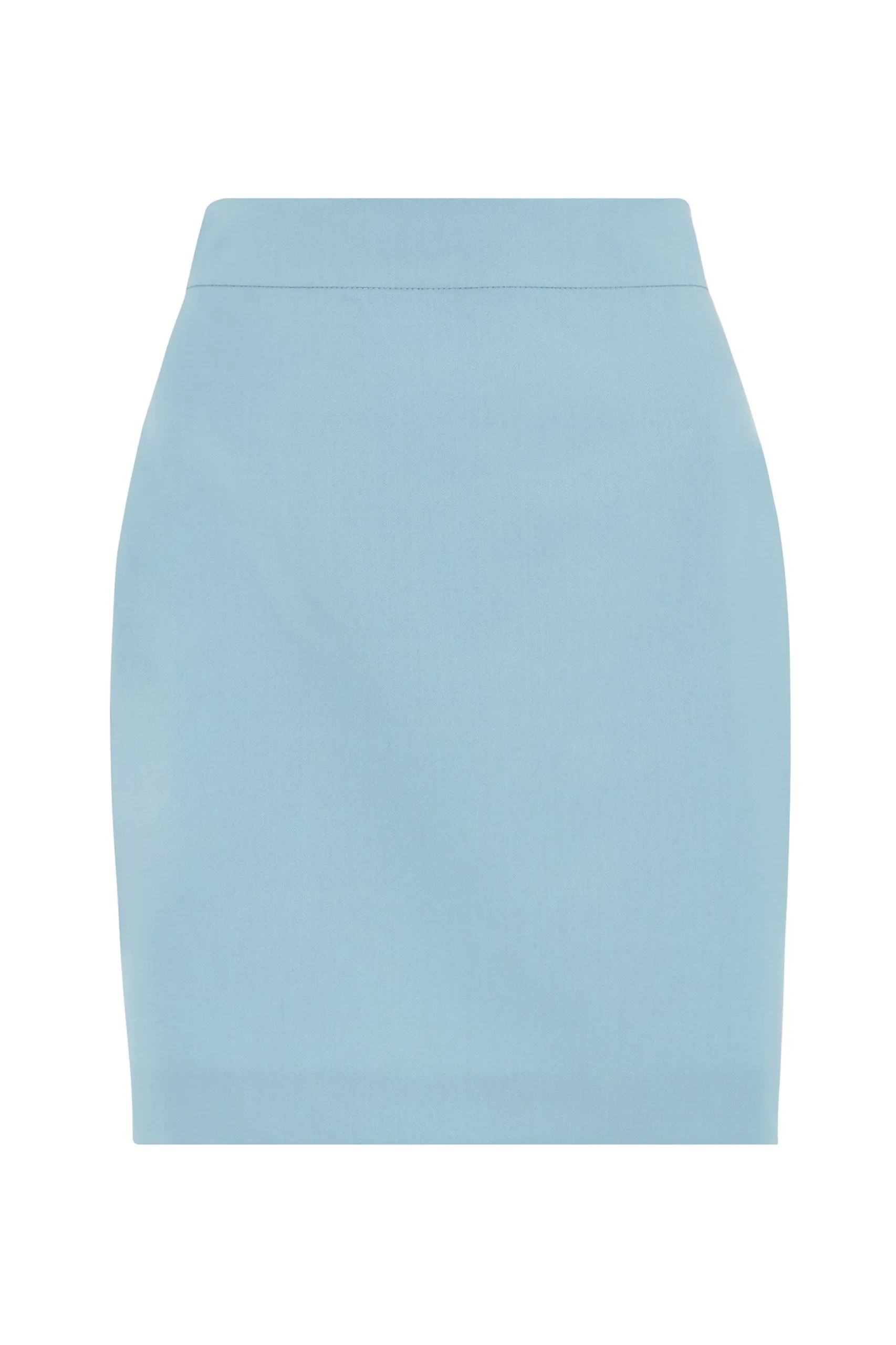 House of Holland Blue Suit Mini Skirt