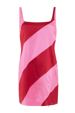 House of Holland Bright Panelled Slit Dress
