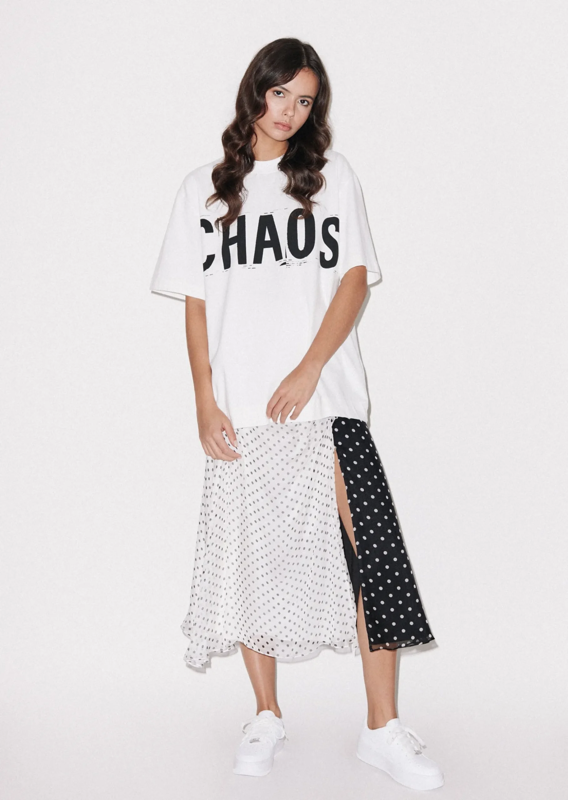 House of Holland Chaos Oversized Tee