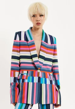 House Of Holland Colour Bar Blazer