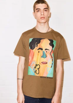 House of Holland @cristina_banban 'Sam' Khaki Tee