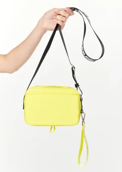 House of Holland Cross Body Bag With Rope Detail In Yellow
