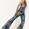House of Holland Cut Out Halter-Neck Jumpsuit in Rainbow