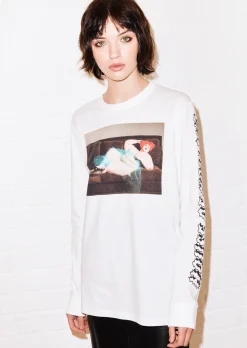 House of Holland @daniellelevitt 'Nude' Long Sleeve Tee