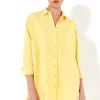 House of Holland Jacquard Check 3 /4 Length Sleeve Oversized Shirt in