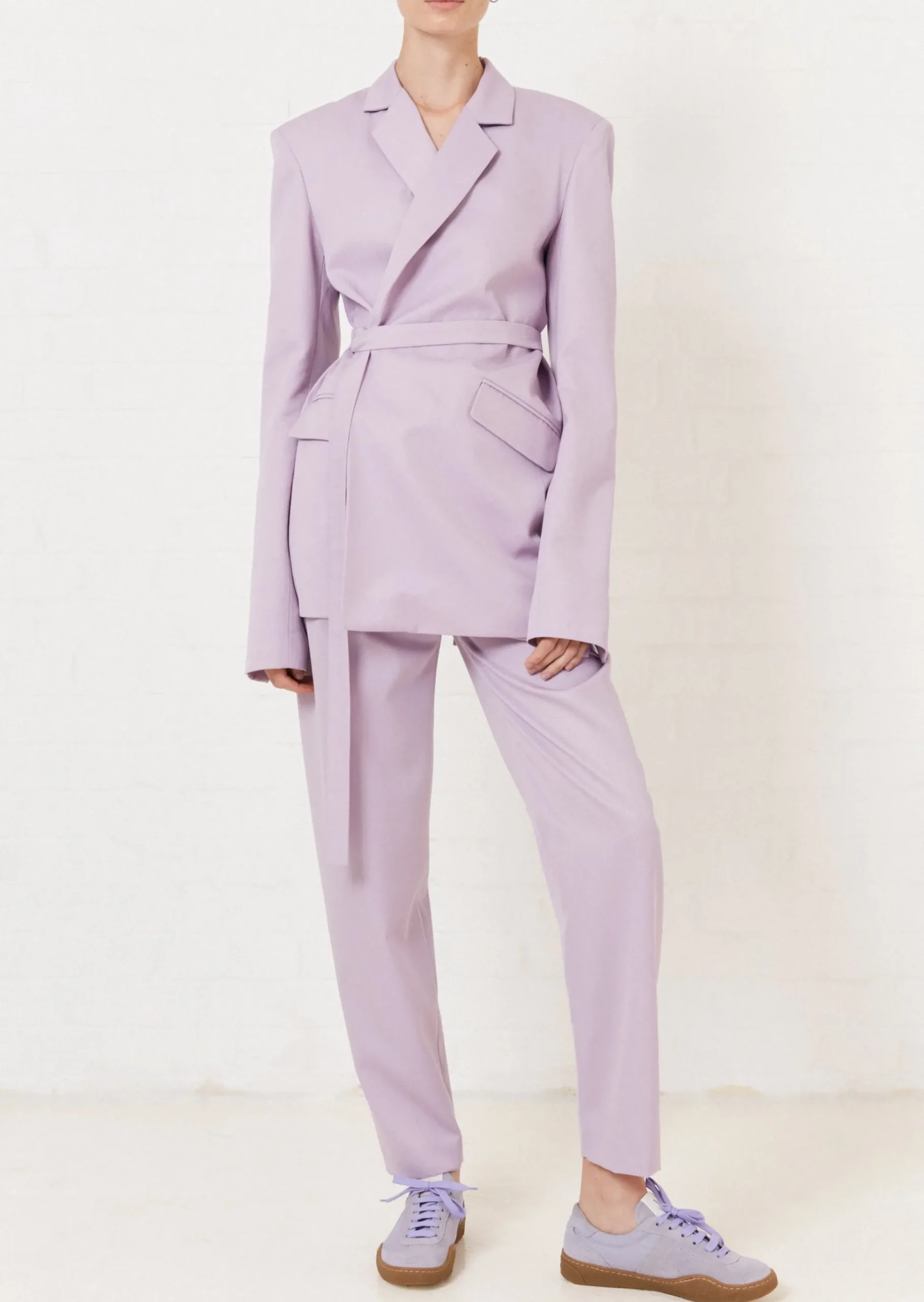 House Of Holland Lilac Tailored Trouser