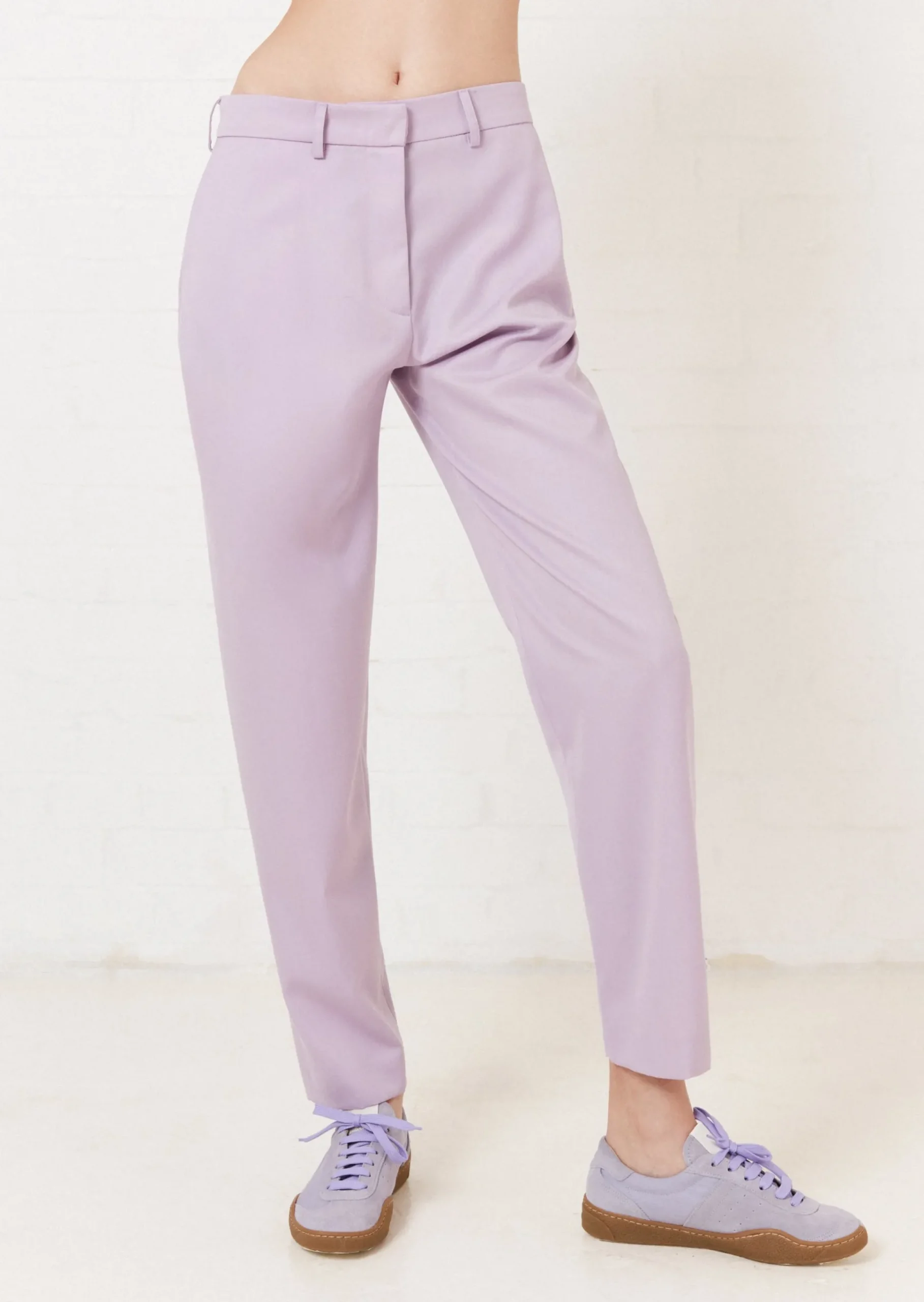 House Of Holland Lilac Tailored Trouser