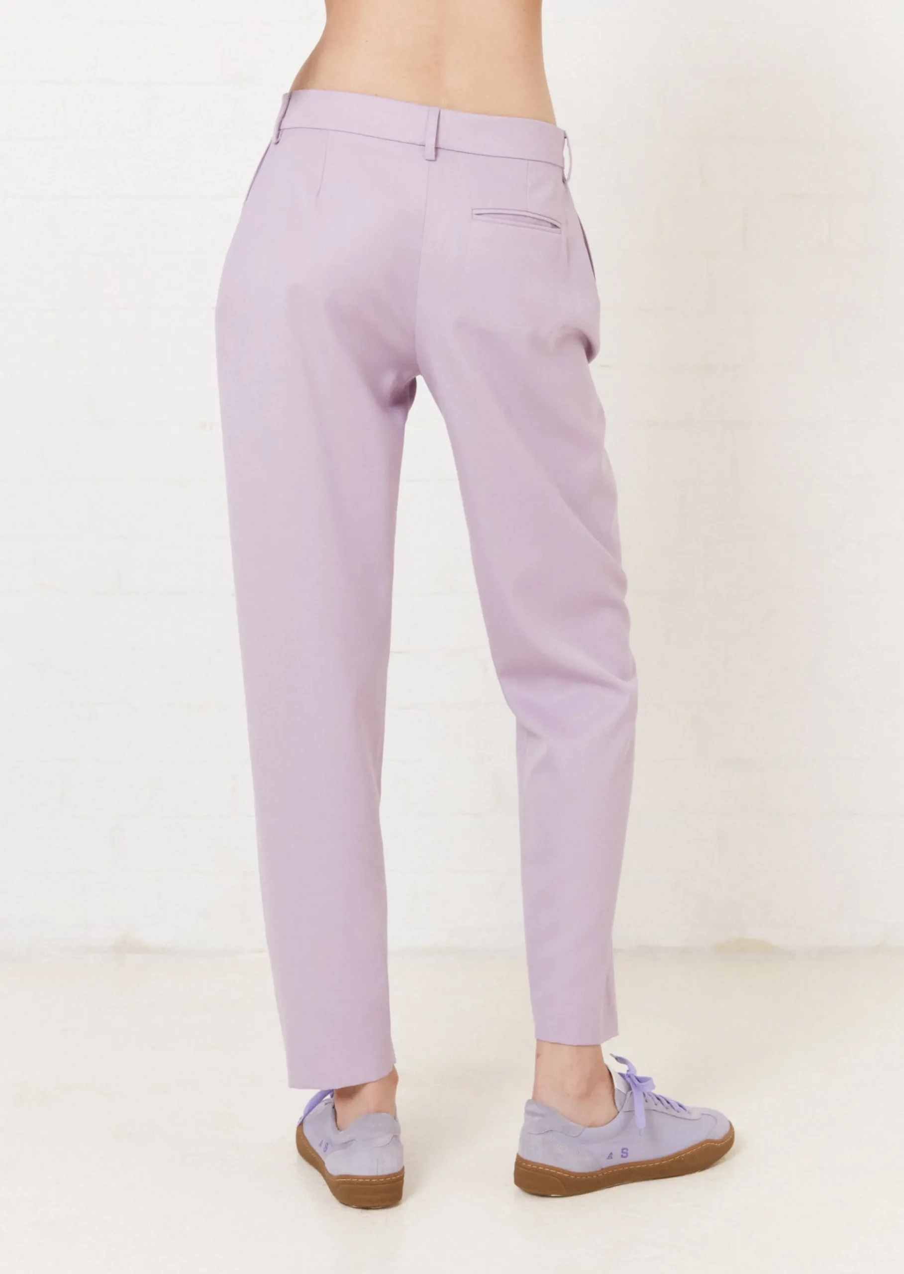House Of Holland Lilac Tailored Trouser