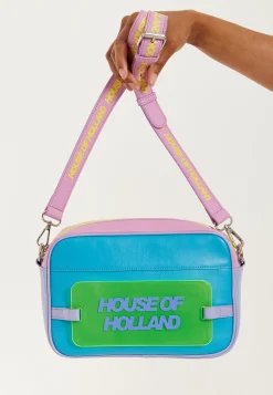 House Of Holland Logo Acrylic Crossbody Bag