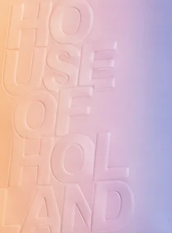 House Of Holland Logo Embossed Crossbody Bag