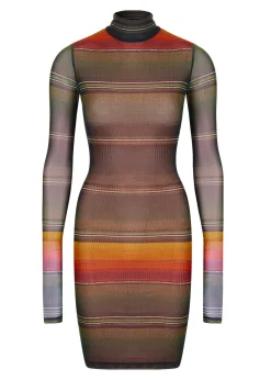 House of Holland Mesh Mini Dress
