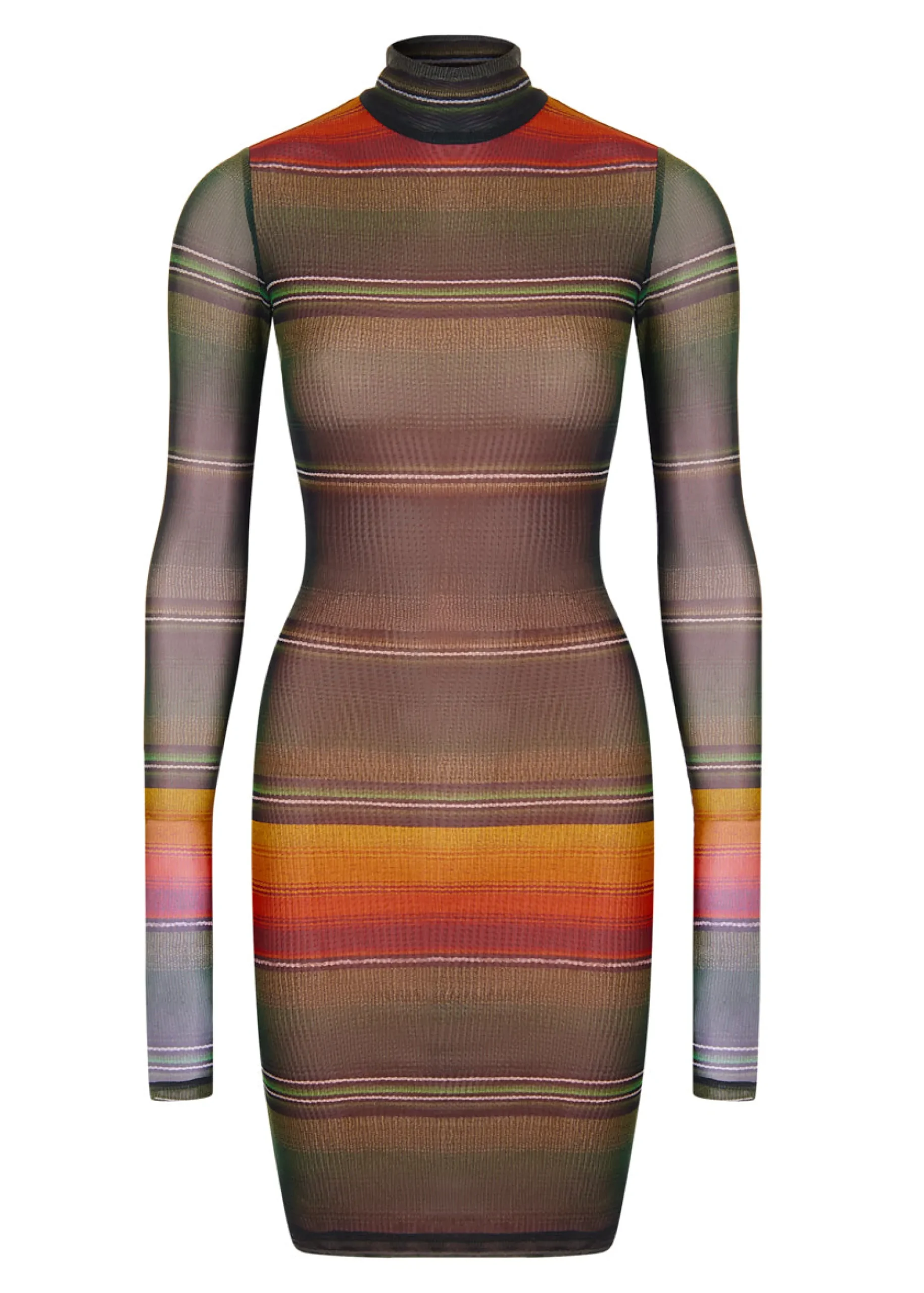House of Holland Mesh Mini Dress