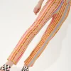 House Of Holland Multicolour Striped Jersey Trousers