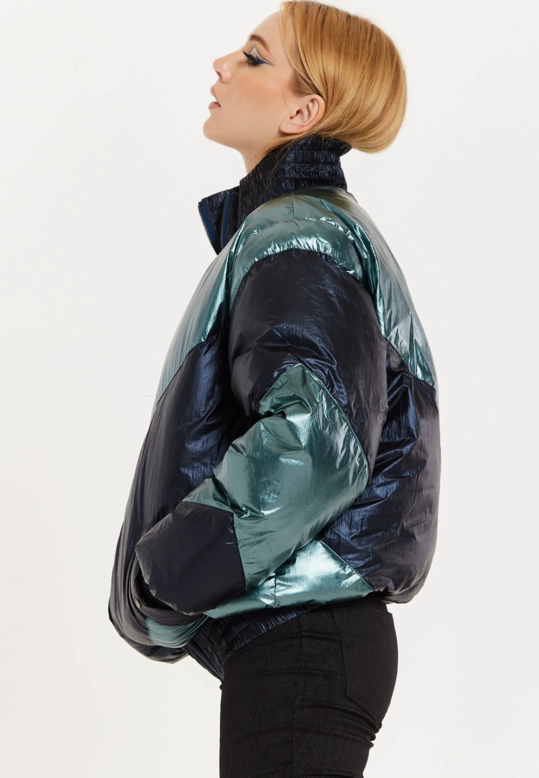 House of Holland Muted Oversized Puffer Coat