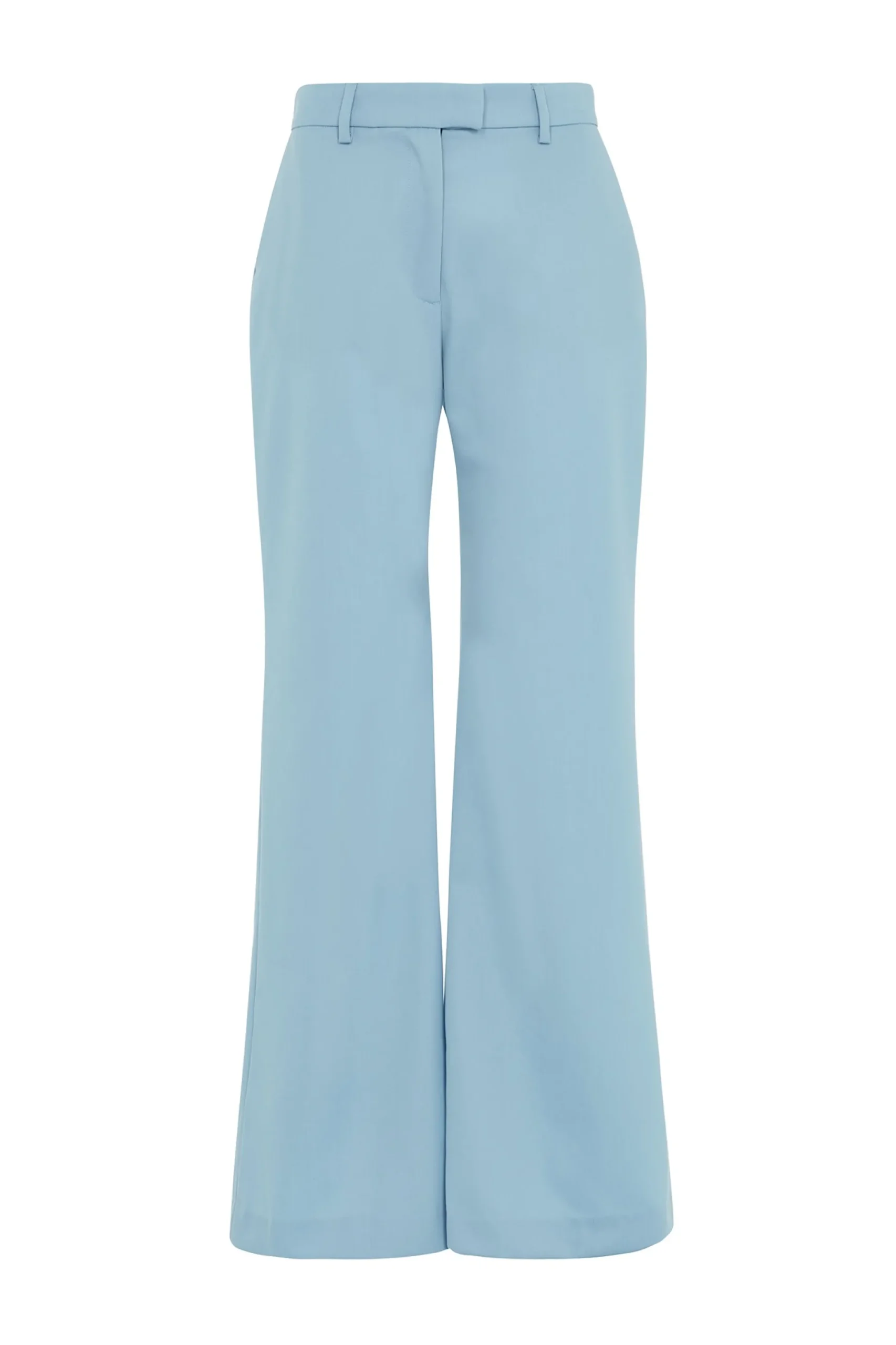 House of Holland Pale Blue Wide Leg Trouser
