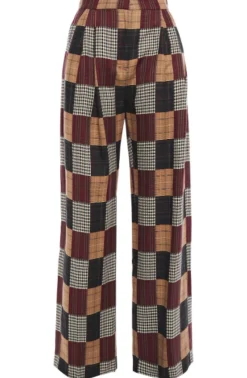 House of Holland Patchwork Wide Trousers
