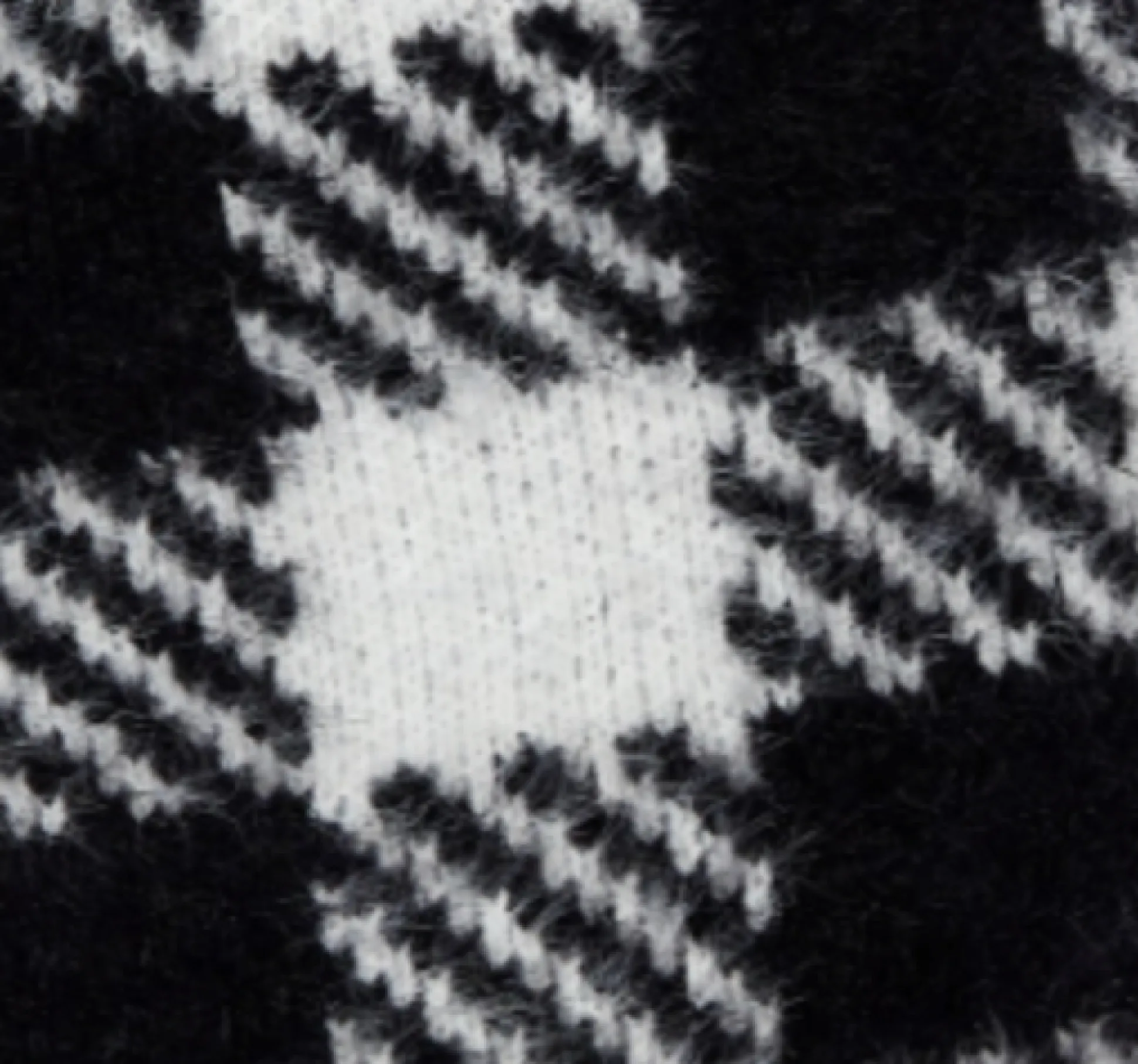 House Of Holland Skirt In Black & White Check
