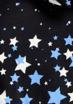 House Of Holland Star Print Blazer In Black