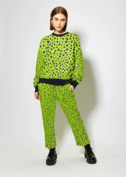 House of Holland Vivid Cheetah Print Joggers