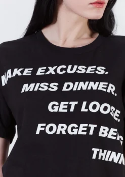 House of Holland x Max Wallis Excuses Tee