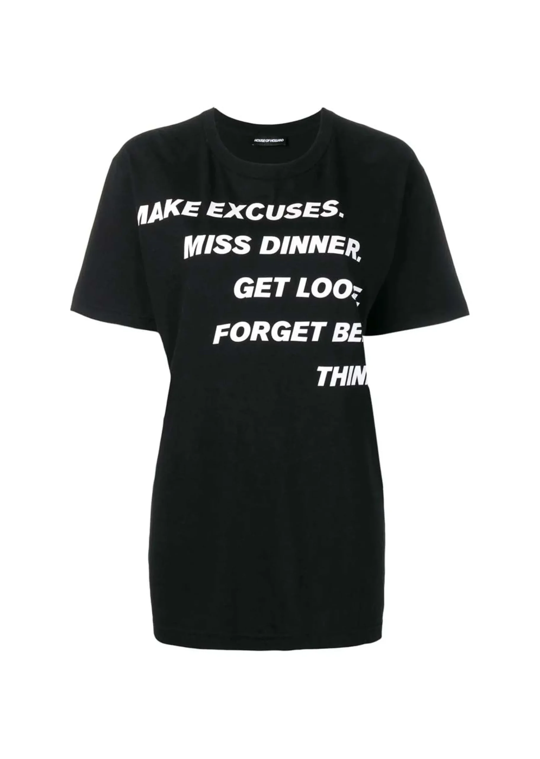 House of Holland x Max Wallis Excuses Tee