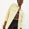 House Of Holland Yellow Jacquard Shirt
